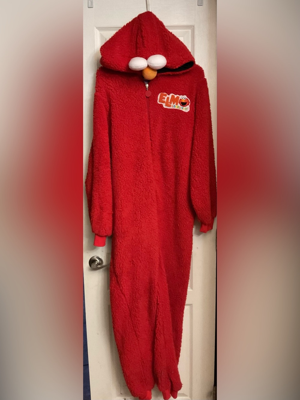 Adult Elmo Onesie